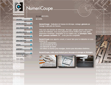 Tablet Screenshot of numericoupe.com